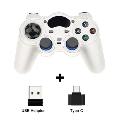 Bežični gamepad 2.4 G kontroler Gamepad Android joystick s OTG konverterom za PS3/pametni telefon za Smart TV Box Tablet PC