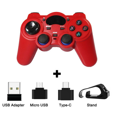 Bežični gamepad 2.4 G kontroler Gamepad Android joystick s OTG konverterom za PS3/pametni telefon za Smart TV Box Tablet PC