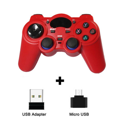 Bežični gamepad 2.4 G kontroler Gamepad Android joystick s OTG konverterom za PS3/pametni telefon za Smart TV Box Tablet PC