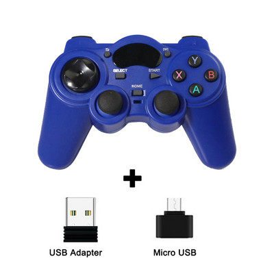 Bežični gamepad 2.4 G kontroler Gamepad Android joystick s OTG konverterom za PS3/pametni telefon za Smart TV Box Tablet PC