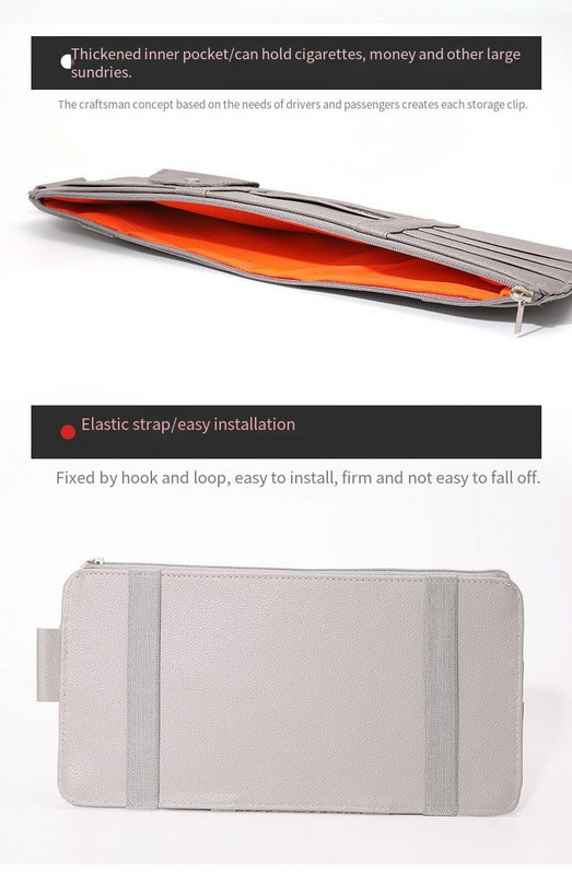 Organizator Vizor Auto Suport ochelari de soare Vizor Auto Accesorii Vizor Pentru Camioane Accesorii Interior Auto Organizator Vizor Pentru Camioane