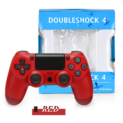 Juhtkangi PS4 juhtmevaba Bluetooth-ühilduv kontroller Sony mängupuldi/Pro/Slim/PC/ipad jaoks PS4 kontrolleri vibratsiooniga mängupuldi jaoks