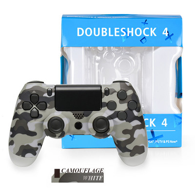 Juhtkangi PS4 juhtmevaba Bluetooth-ühilduv kontroller Sony mängupuldi/Pro/Slim/PC/ipad jaoks PS4 kontrolleri vibratsiooniga mängupuldi jaoks