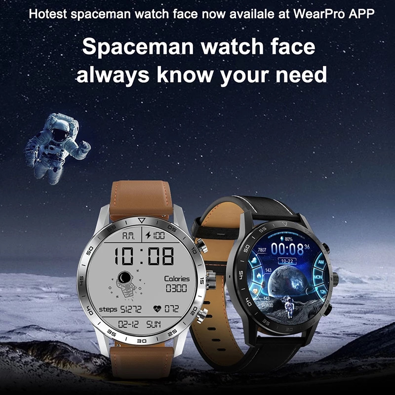 Smart Watch Men Bluetooth Κλήση ασύρματης φόρτισης Heart Rate Tracker Sports Fitness Smartwatch για Android IOS Προσαρμοσμένη όψη ρολογιού