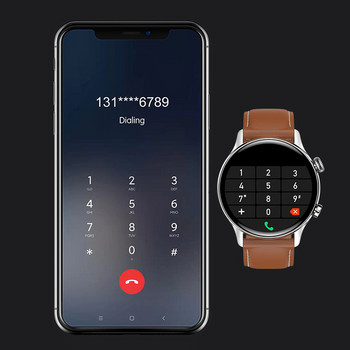 Смарт часовник с Bluetooth обаждане Жени NFC AI Език 1.36 инча 390*390 HD дисплей Винаги показване на час Смарт часовник Екран за заключване на парола