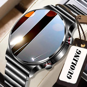 Ceasuri inteligente Bărbați 454*454 HD Afișaj de 1,39 inci Apel Bluetooth IP68 Rezistent la apă Player muzical Link Căști Bluetooth Ceas inteligent pentru bărbați