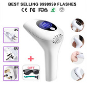 900000 светкавици Лазерен епилатор Перманентна IPL машина за обезкосмяване Безболезнен електрически фотоепилатор за лице Устройство за женски бикини