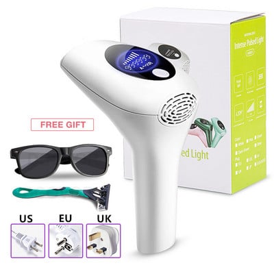 900000 светкавици Лазерен епилатор Перманентна IPL машина за обезкосмяване Безболезнен електрически фотоепилатор за лице Устройство за женски бикини