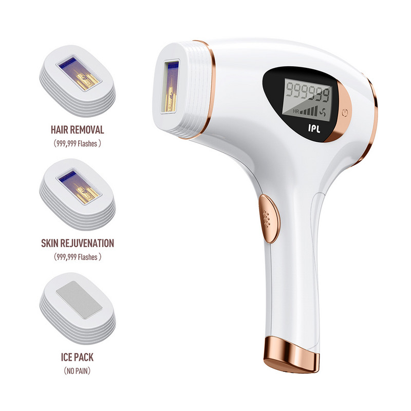 Dispozitiv electric de îndepărtare a părului cu laser IPL Epilator Mașină profesională Bikini Față Corp Home Epilare cu laser Depilator fără durere