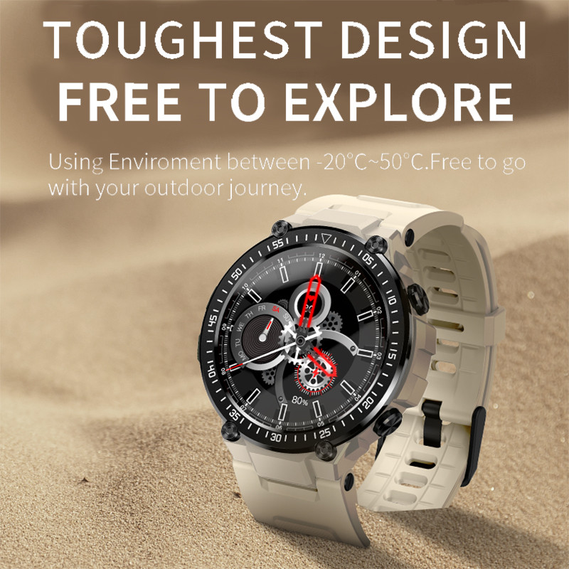 2022 Nou Bluetooth Call Smart Watch 4G ROM bărbați care înregistrează muzică locală Fitness Tracker Smartwatch pentru telefonul Huawei GT2 pro Xiaomi