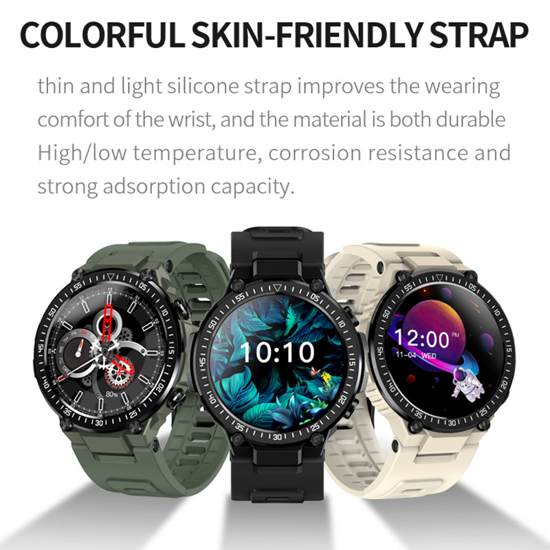 2022 Nou Bluetooth Call Smart Watch 4G ROM bărbați care înregistrează muzică locală Fitness Tracker Smartwatch pentru telefonul Huawei GT2 pro Xiaomi