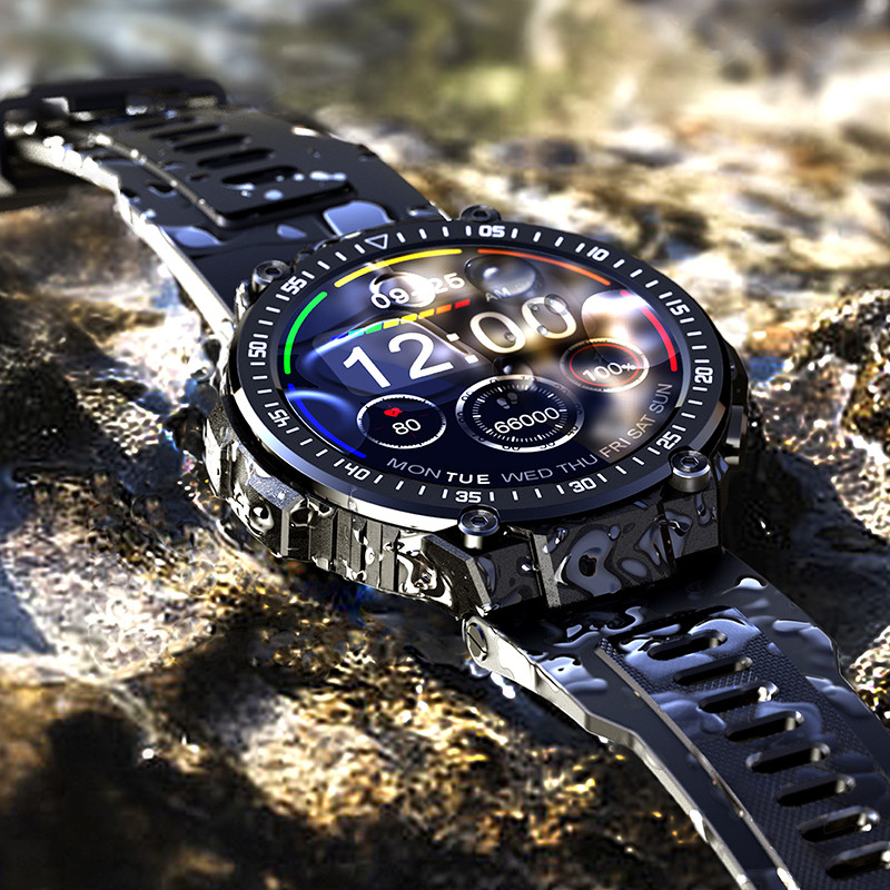 2022 Nou Bluetooth Call Smart Watch 4G ROM bărbați care înregistrează muzică locală Fitness Tracker Smartwatch pentru telefonul Huawei GT2 pro Xiaomi