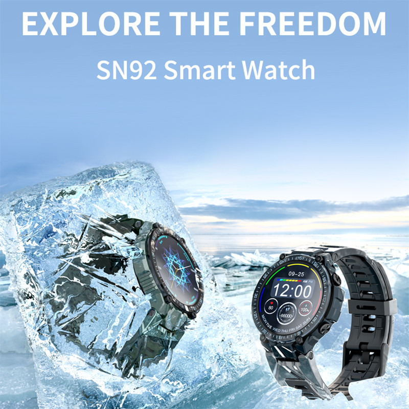 2022 Nou Bluetooth Call Smart Watch 4G ROM bărbați care înregistrează muzică locală Fitness Tracker Smartwatch pentru telefonul Huawei GT2 pro Xiaomi