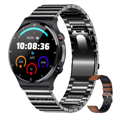 Νέο έξυπνο ρολόι ECG+PPG 2022 Ανδρικά ρολόγια καρδιακού παλμού αρτηριακής πίεσης IP68 αδιάβροχο Smartwatch Fitness Tracker για Huawei Xiaomi