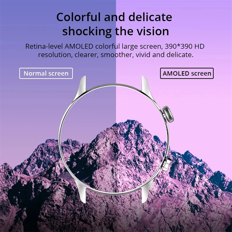 Ceas inteligent NFC 2022 pentru bărbați Ecran 390*390 Afișează întotdeauna ora Apel Bluetooth Muzică locală Ceas inteligent pentru bărbați pentru Huawei Xiaomi+Box