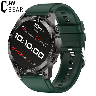 Ceas inteligent cu apelare Bluetooth NFC Bărbați AMOLED Afișează mereu ceas IP68 Înot Impermeabil 400 mAh Ceas inteligent în așteptare ultra-lungă Bărbați