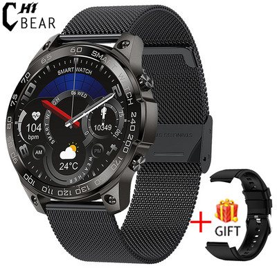 Ceas inteligent cu apelare Bluetooth NFC Bărbați AMOLED Afișează mereu ceas IP68 Înot Impermeabil 400 mAh Ceas inteligent în așteptare ultra-lungă Bărbați