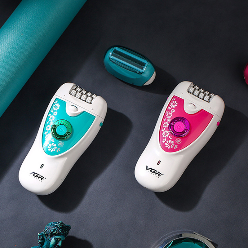 Aparat de bărbierit multifuncțional pentru femei VGR Epilator electric pentru îndepărtarea părului Spălare corporală Voltaj universal V-722