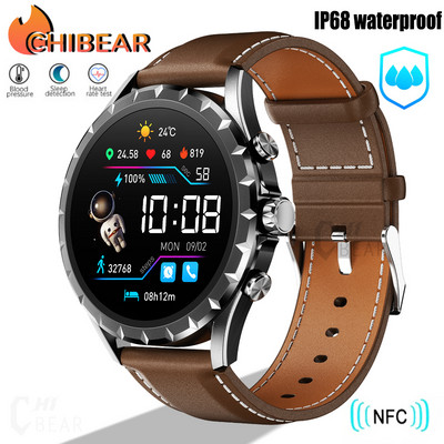 2023 Nou Bluetooth Call Smart Watch Bărbați 1.45" 412*412 HD Ecran Sport Brățară impermeabilă personalizat ceas față NFC Ceas inteligent pentru bărbați