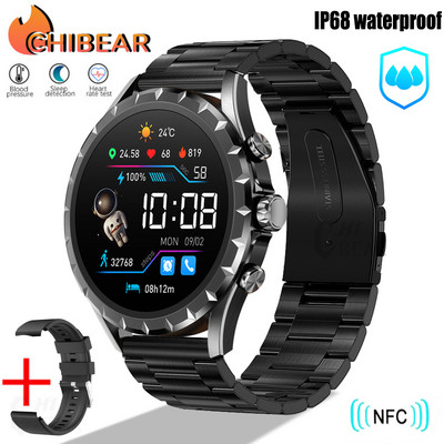 2023 Nou Bluetooth Call Smart Watch Bărbați 1.45" 412*412 HD Ecran Sport Brățară impermeabilă personalizat ceas față NFC Ceas inteligent pentru bărbați