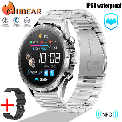 2023 Nou Bluetooth Call Smart Watch Bărbați 1.45" 412*412 HD Ecran Sport Brățară impermeabilă personalizat ceas față NFC Ceas inteligent pentru bărbați
