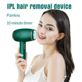 Epilator laser cu 400000 de flash-uri Epilator permanent fără durere, la rece de gheață, pentru îndepărtarea părului IPL pentru femei Bikini Față Corp Buze Trimmer de păr Depilator