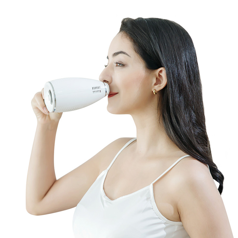 Epilator laser cu 400000 de flash-uri Epilator permanent fără durere, la rece de gheață, pentru îndepărtarea părului IPL pentru femei Bikini Față Corp Buze Trimmer de păr Depilator