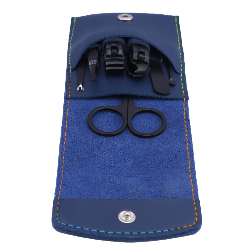 7 buc/set tăietor de unghii din oțel inoxidabil Foarfece de unghii Instrumente multifuncționale de frumusețe pentru tunderea unghiilor Kit de manixura pedichiură