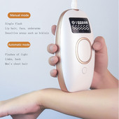 Epilator cu laser pentru îndepărtarea părului IPL pentru femei, portabil 999999, fotoepilator permanent, fără durere, pentru întregul corp Depilator A laser