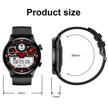 2023 Νέα κλήση NFC Bluetooth Smartwatch Men 1,36 ιντσών AMOLED 390*390 Υποστήριξη οθόνης Always On Εμφάνιση Smart Watch IP68 Waterproof