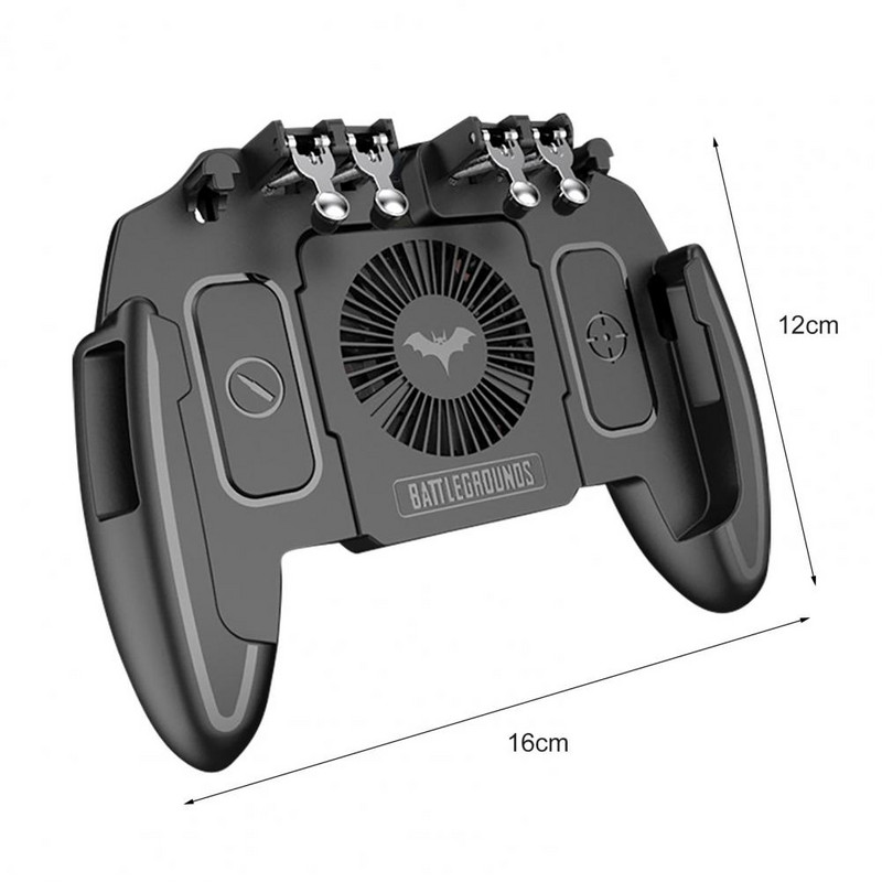 Gamepad-uri cu declanșare M10/M11 Durată lungă de viață Sensibilă Ușor de ținut cu 6 degete Declanșare PUBG Controler Gamepad