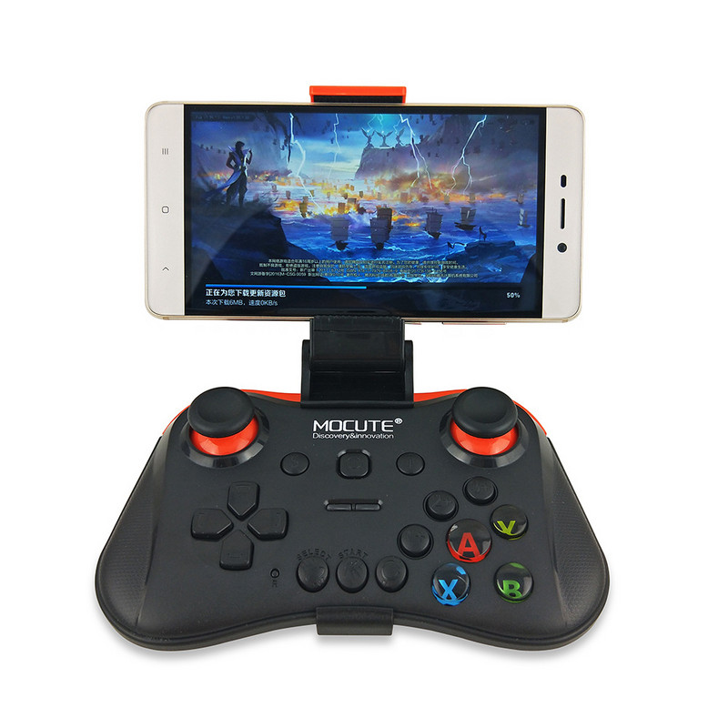 Controler de joc Mocute 056 Wireless Gamepad BT cu Joystick Tabletă Smart VR TV Game Pad pentru telefoane iOS Android