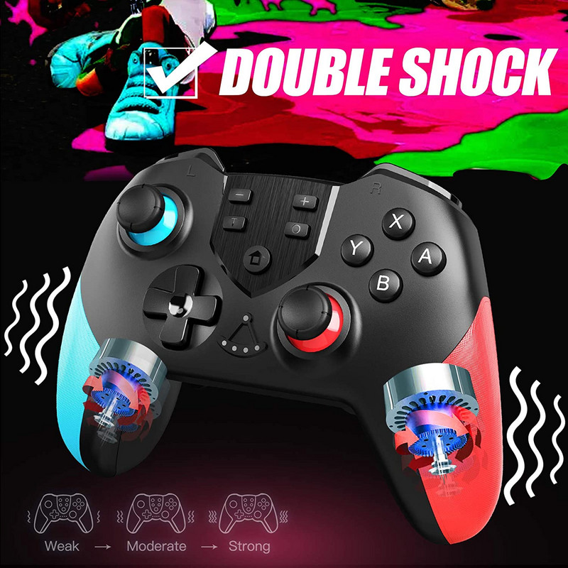 Controler de joc fără fir pentru controler Nintendo Switch Gamepad Bluetooth pentru controler NS Switch Joystick Bluetooth cu NFC