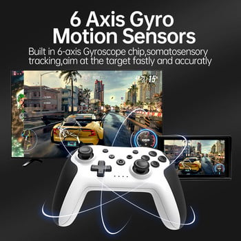 Ασύρματο χειριστήριο Bluetooth για Switch Pro PC PS3 Joystick Gamepad NFC Professional Gamepad χωρίς καθυστερήσεις Δωρεάν αποστολή