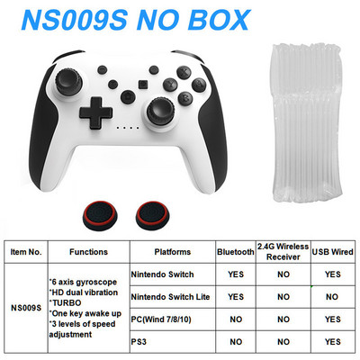 Controler wireless Bluetooth pentru Switch Pro PC PS3 Joystick Gamepad NFC Gamepad profesional fără întârzieri Livrare gratuită