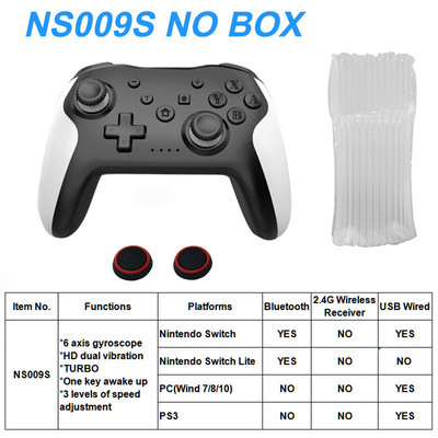 Controler wireless Bluetooth pentru Switch Pro PC PS3 Joystick Gamepad NFC Gamepad profesional fără întârzieri Livrare gratuită