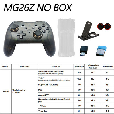 Controler wireless Bluetooth pentru Switch Pro PC PS3 Joystick Gamepad NFC Gamepad profesional fără întârzieri Livrare gratuită