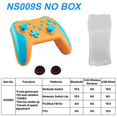 Controler wireless Bluetooth pentru Switch Pro PC PS3 Joystick Gamepad NFC Gamepad profesional fără întârzieri Livrare gratuită