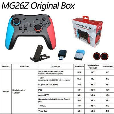 Controler wireless Bluetooth pentru Switch Pro PC PS3 Joystick Gamepad NFC Gamepad profesional fără întârzieri Livrare gratuită