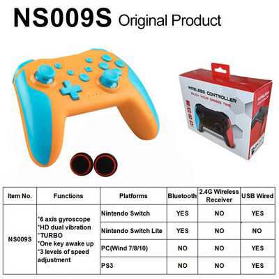 Controler wireless Bluetooth pentru Switch Pro PC PS3 Joystick Gamepad NFC Gamepad profesional fără întârzieri Livrare gratuită