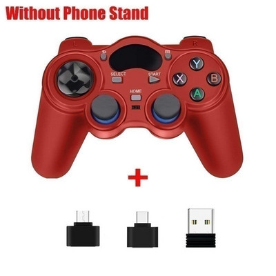 Bežični PC Game Pad za Android telefon TV, 2.4G bežični joystick Joypad USB PC Game Controller za Xiaomi za OTG pametni telefon