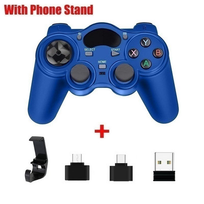 Bežični PC Game Pad za Android telefon TV, 2.4G bežični joystick Joypad USB PC Game Controller za Xiaomi za OTG pametni telefon