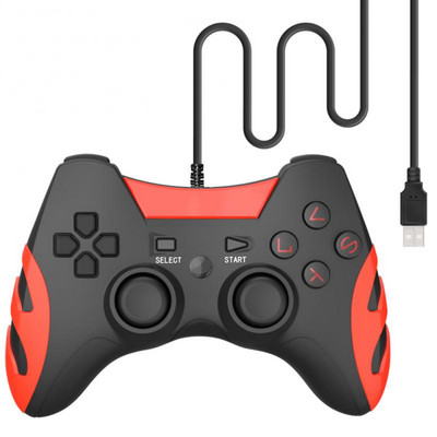 Gamepad cu fir USB pentru PC Windows 7/8/10 Controller de jocuri cu vibrații Joystick pentru PS3/Android TV Box Joypad Accesorii pentru jocuri Nou