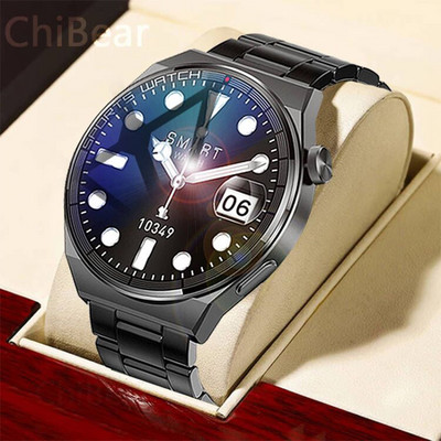 2022 Νέο NFC Bluetooth Call Smart Watch Men Custom Watch Face Ασύρματη φόρτιση Περιστροφικό κουμπί Sports αδιάβροχο Smartwatch Man