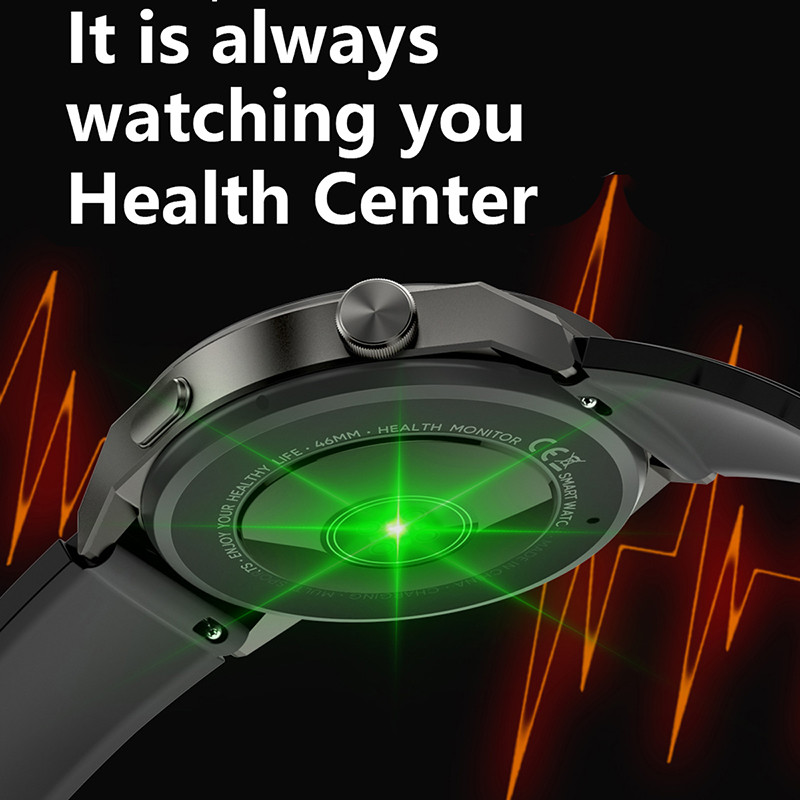 2022 Nou ceas inteligent NFC Bluetooth Call pentru bărbați ceas personalizat față de încărcare fără fir Buton rotativ sport impermeabil pentru bărbați