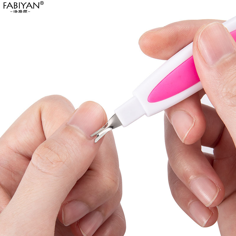 Nail Art Nipper Ollós Tisztítókefe Csiszolás Polírozó Reszelők Manikűr készlet UV Gél Lakk eltávolító Elhalt bőr Push Storage Box Kit