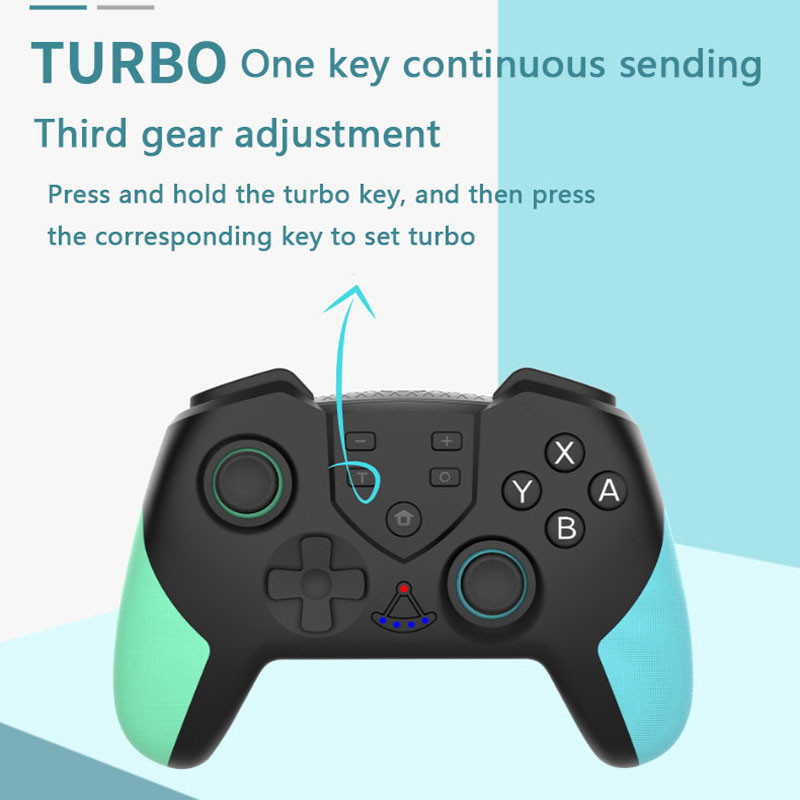 Gamepad Pro compatibil Bluetooth, n pornire consolă fără fir, controler pentru jocuri video gamepad, control prin joystick USB