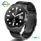 390*390 1,36" Οθόνη HD Bluetooth Κλήση Smart Watch Υποστήριξη NFC Σύστημα ελέγχου πρόσβασης Bluetooth Μουσική Smartwatch Men για Android