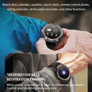 2022 Нов Bluetooth Call Men Smart Watch 1,32 инча 360*360 HD екран SmartWatch Sports Fitness Tracker за Android Samsung Apple