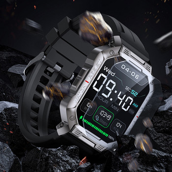 2022 Нов мъжки водоустойчив смарт часовник с Bluetooth разговор 1,83 инча HD професионален спортен смарт часовник за спорт на открито Човек за Xiaomi Huawei